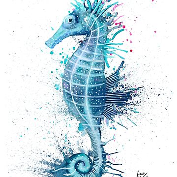 Artwork thumbnail, Seahorse by lucyluart