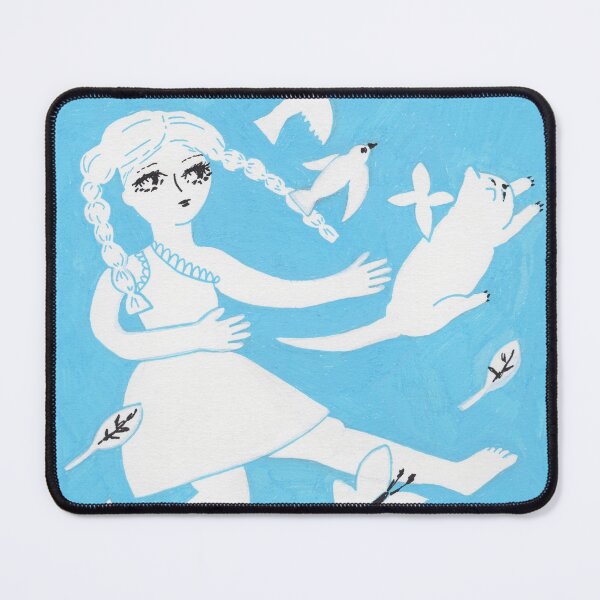 Item preview, touch of spring whimsical happy sweet Anime girl designed and sold by super_shimizu.