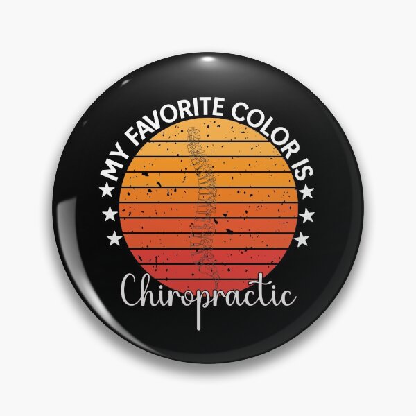 Item preview, My favorite color is chiropractic funny spine retro vintage chiropractor gift designed and sold by patroart.