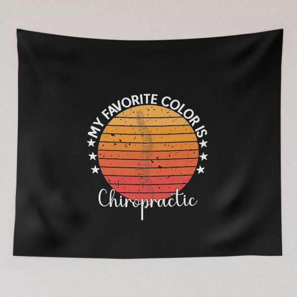 Item preview, My favorite color is chiropractic funny spine retro vintage chiropractor gift designed and sold by patroart.