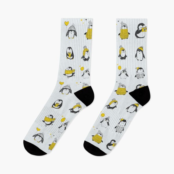 Item preview, Cute Penguin in Yellow designed and sold by JaskolArt.