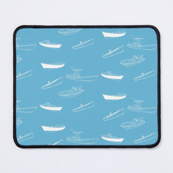 Item preview, Panga Boats Blue designed and sold by Ashley Gagnon.