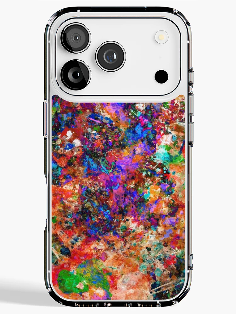 Thumbnail 1 of 5, iPhone Case, Abstract Color Expression designed and sold by VisionZone.