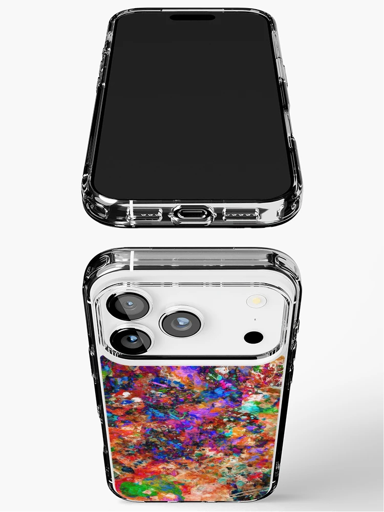 Thumbnail 3 of 5, iPhone Case, Abstract Color Expression designed and sold by VisionZone.