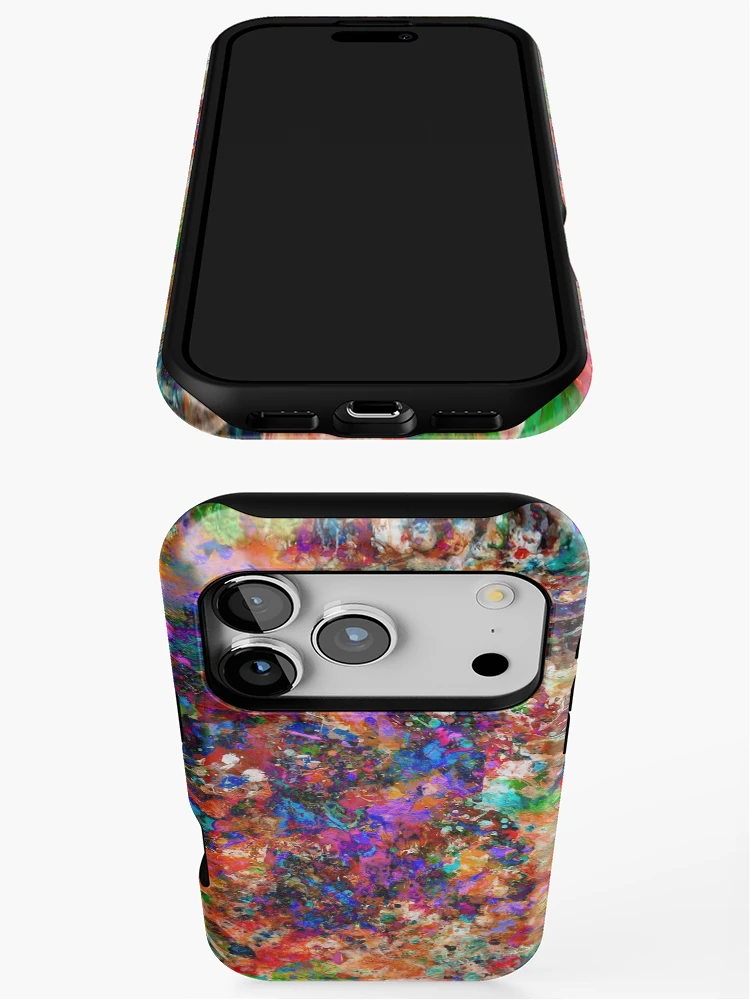 Thumbnail 3 of 4, iPhone Case, Abstract Color Expression designed and sold by VisionZone.