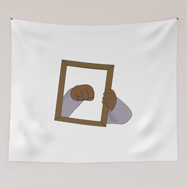 Item preview, Dr Hibbert Mirror Frame Punch designed and sold by edgy-tees.