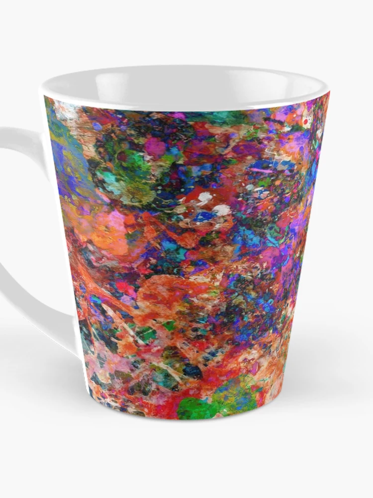 Thumbnail 3 of 4, Coffee Mug, Abstract Color Expression designed and sold by VisionZone.