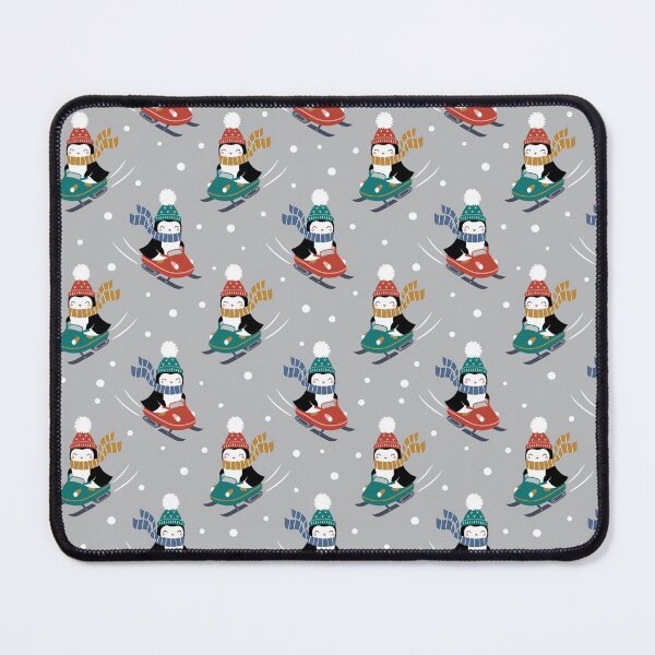 Item preview, Penguins Riding Snowmobiles designed and sold by JaskolArt.