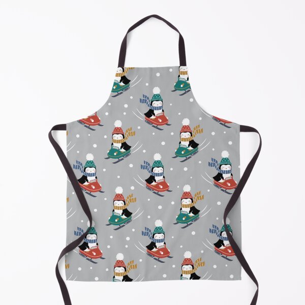 Item preview, Penguins Riding Snowmobiles designed and sold by JaskolArt.