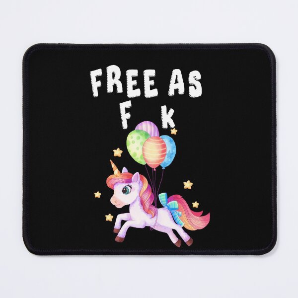 Item preview, Free As Fuck Shirt With Unicorn designed and sold by aventi24.