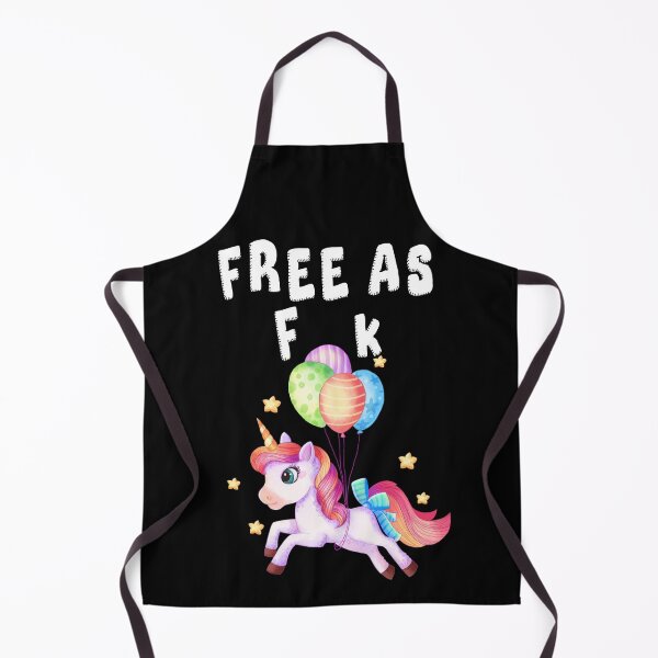 Item preview, Free As Fuck Shirt With Unicorn designed and sold by aventi24.