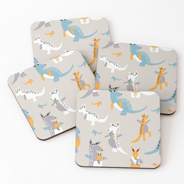 Item preview, Abstract Kangaroos designed and sold by FlossieShop96.