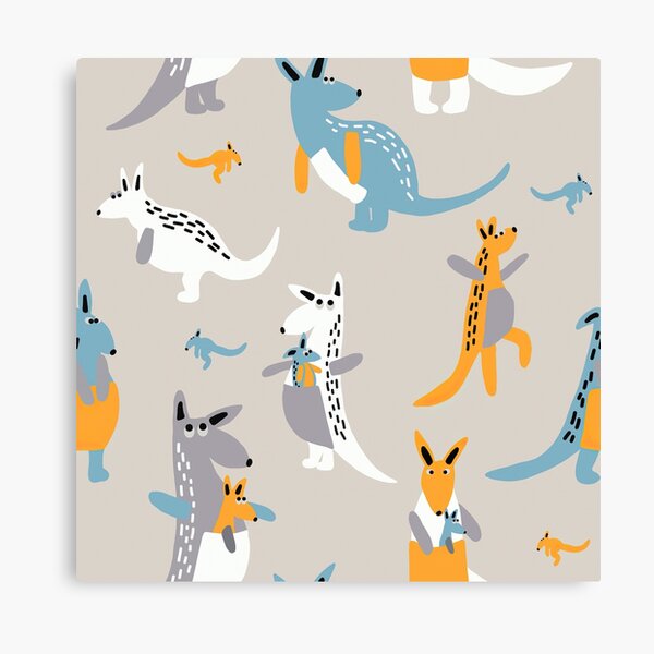 Item preview, Abstract Kangaroos designed and sold by FlossieShop96.
