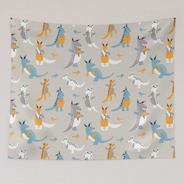Item preview, Abstract Kangaroos designed and sold by FlossieShop96.