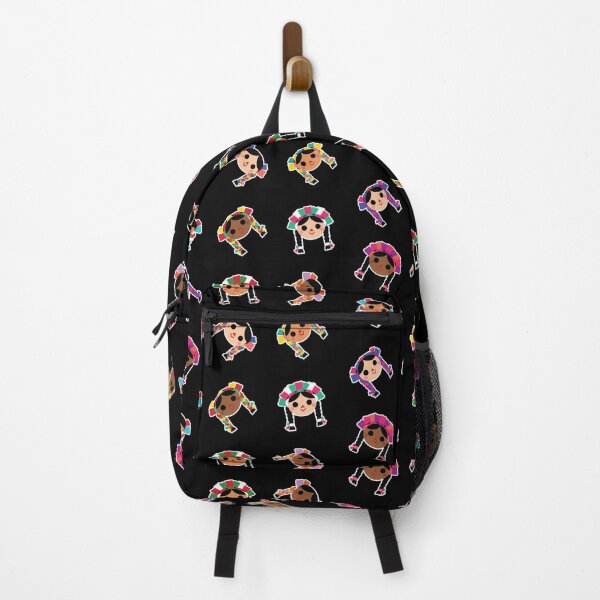 Item preview, Maria ‘Tres Sabores’- Scattered Pattern (Black) designed and sold by AIKEKARAI.