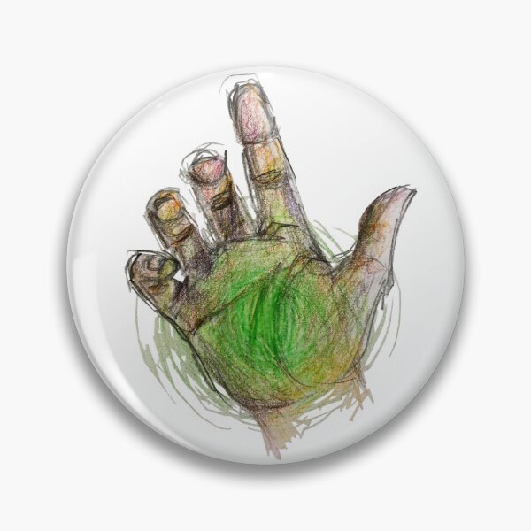Item preview, glowing hand series - 2 designed and sold by Jenny Pan.