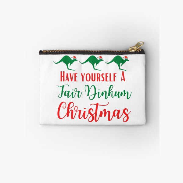 Item preview, Fair Dinkum Christmas | Australian Christmas | Australian Kangaroo Christmas | Aussie Christmas designed and sold by Presto Prints Design.