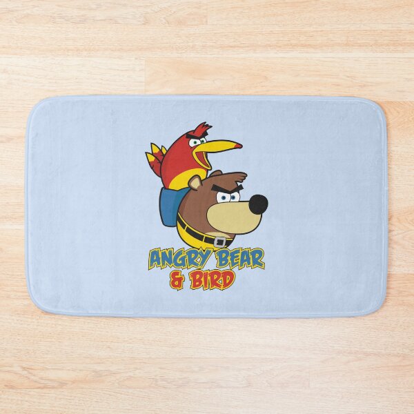 Item preview, Angry Bear and Bird  designed and sold by Picturetshirt.