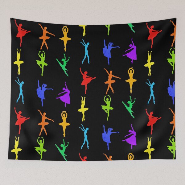 Item preview, Ballet Dancing Colorful Art designed and sold by JaskolArt.