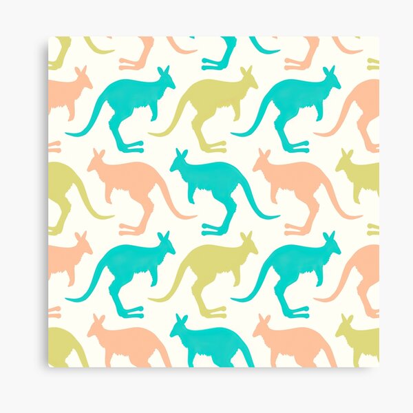 Item preview, Multicolor Kangaroo Silhouettes  designed and sold by FlossieShop96.