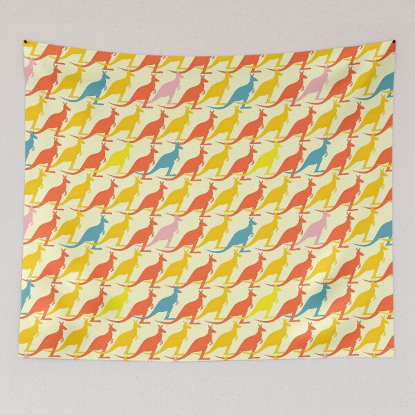 Item preview, Multicolor Kangaroo Silhouettes  designed and sold by FlossieShop96.