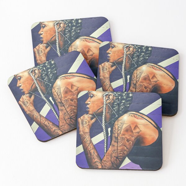 Item preview, TATOO BLACK GIRL WHITH DREDLOCKS designed and sold by Tipon.