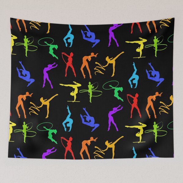 Item preview, Gymnastics Colorful Art designed and sold by JaskolArt.