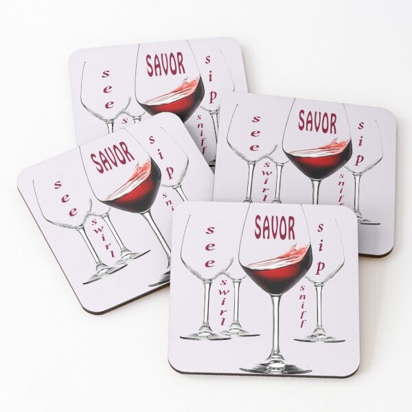 Item preview, Wine Tasting - the Five Ss designed and sold by Karen Simon.