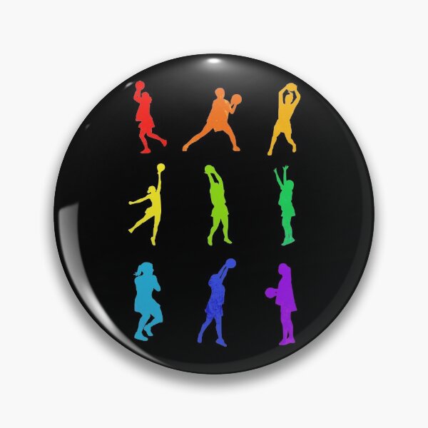 Item preview, Netball Colorful Art designed and sold by JaskolArt.