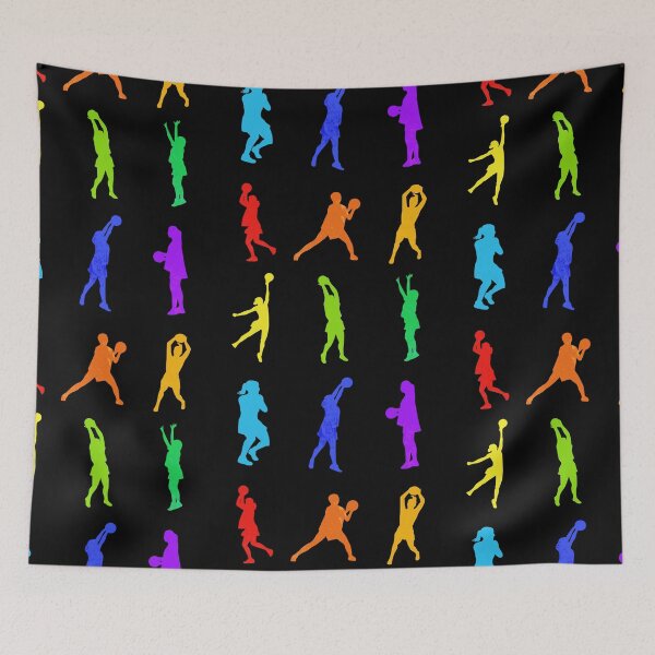 Item preview, Netball Colorful Art designed and sold by JaskolArt.