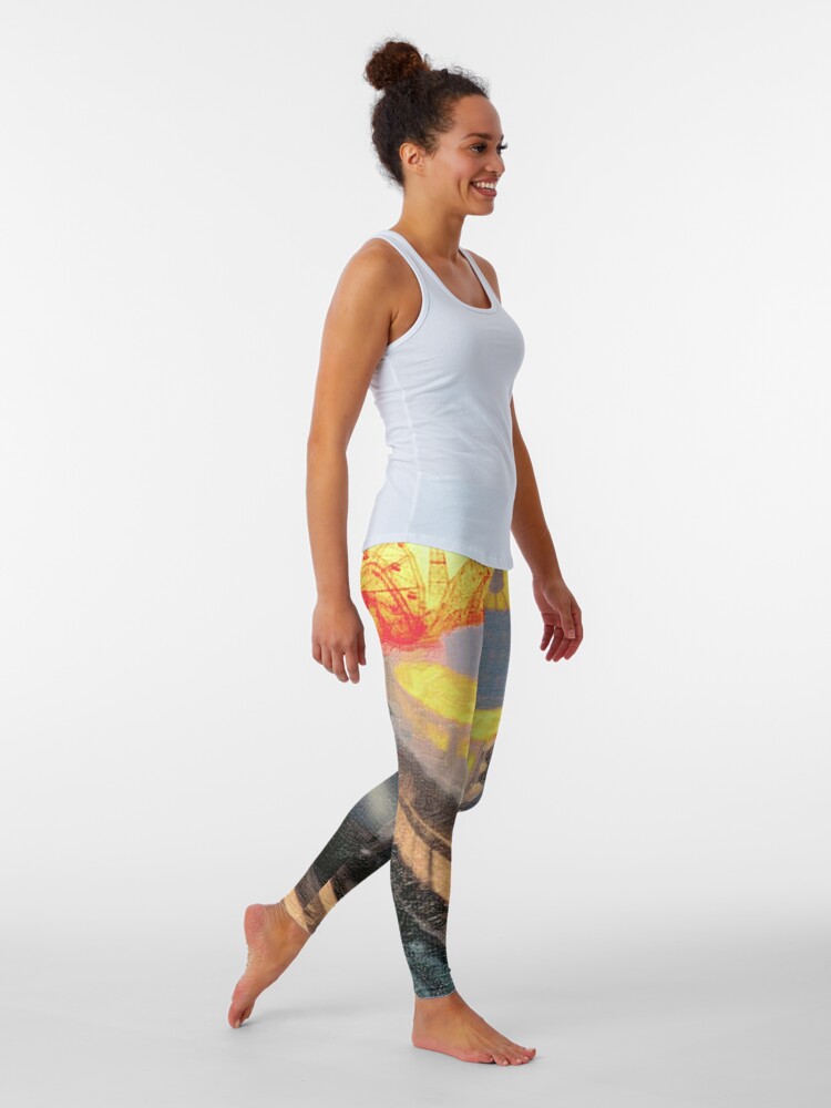 The New Yorker Leggings for Sale by mandikujawski