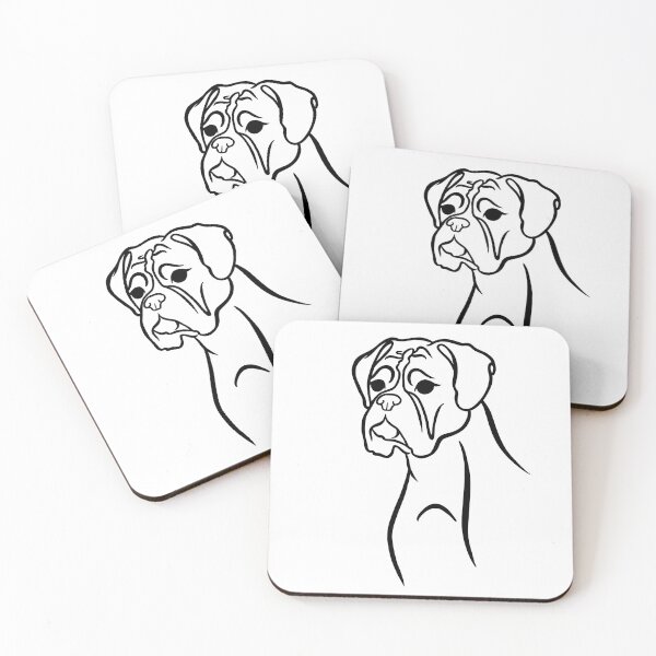Item preview, Boxer Dog Head design designed and sold by SkylaFray.