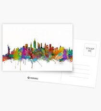 New York City Skyline Postcards