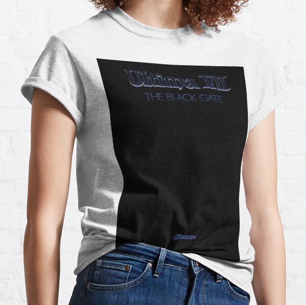 Classic Game Covers - Ultima 7 The Black Gate Classic T-Shirt