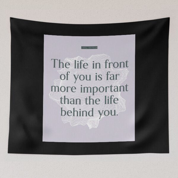 Item preview, The Life In Front Of You Is Far More Important, Focus on The Present - Powerful Motivational Quotes for Motivational designed and sold by Merchking1.