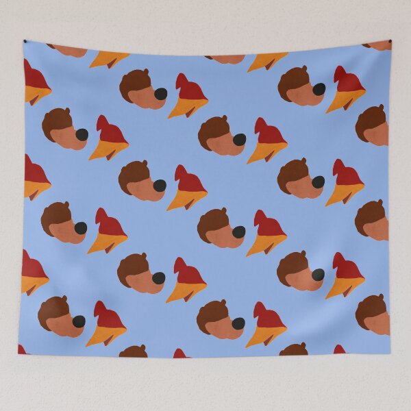 Item preview, Angry Bear and Bird  designed and sold by Picturetshirt.