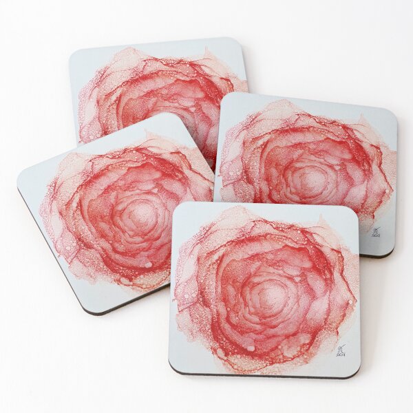 Item preview, Red Rose of Love designed and sold by DaisyMaeInkArt.