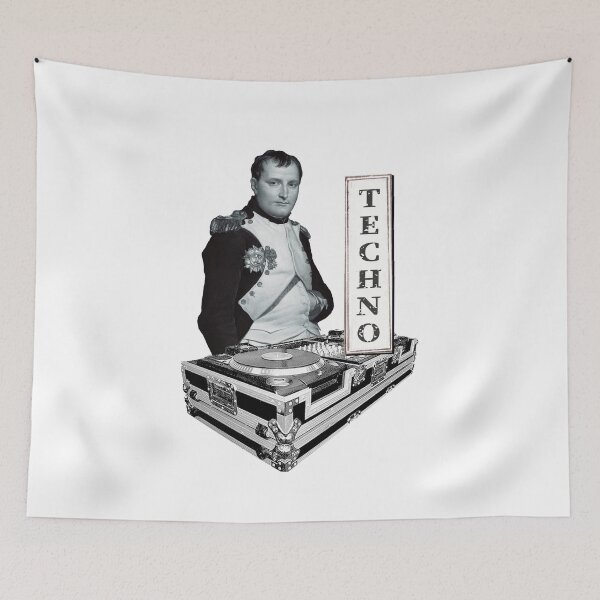 Item preview, French Techno DJ Napoleon Bonaparte designed and sold by DFerraz.