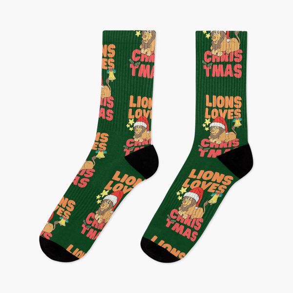 Item preview, LIONS Loves CHRISTMAS designed and sold by Keep Smiling.