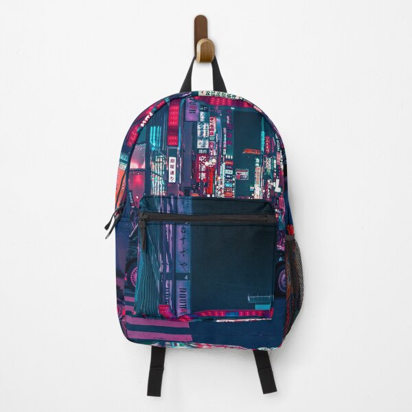 Item preview, Cyberpunk Tokyo Street designed and sold by Neondreamscapes.
