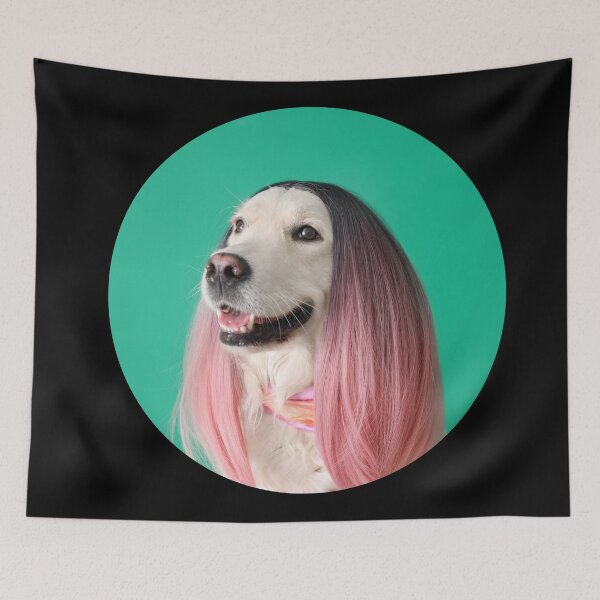 Item preview, Dogs in wigs designed and sold by PF-creations.
