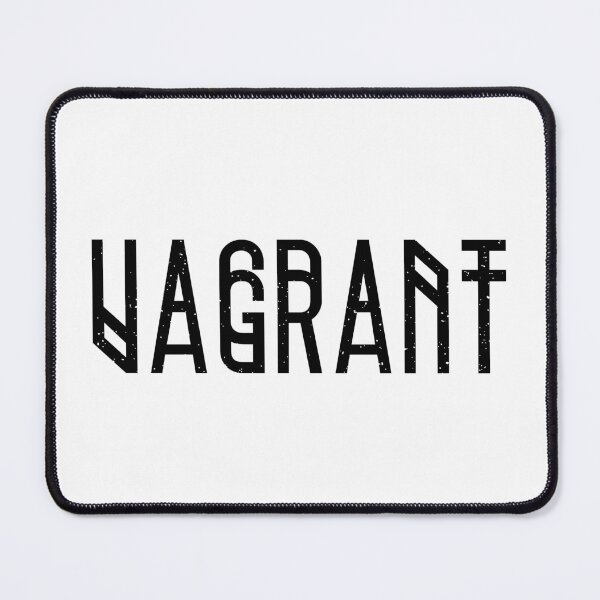 Item preview, Vagrant Elongated Typography designed and sold by Parag's Travel Shop.