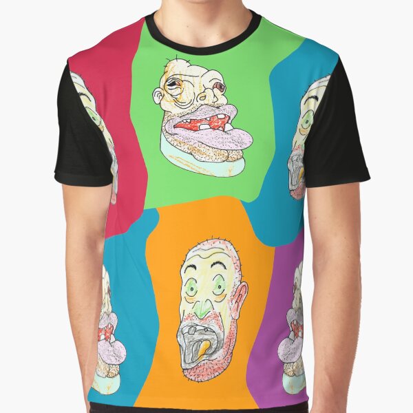Fratzen - Zeichnung Grafik T-Shirt