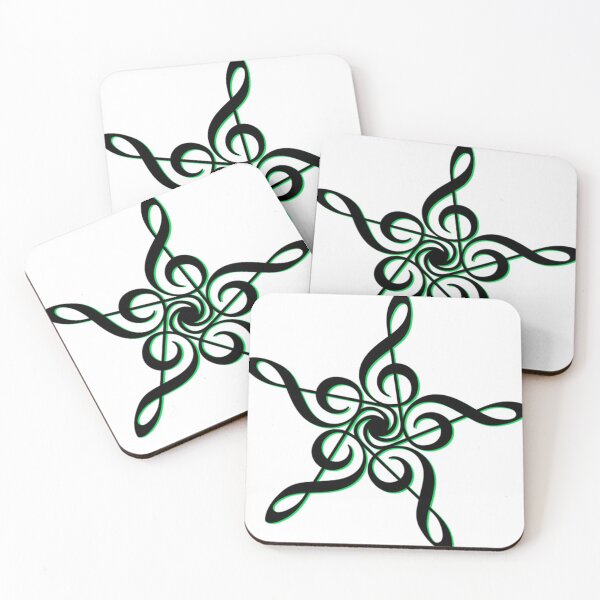 Item preview, Treble Clef Star - Music designed and sold by Sarcasmagic.