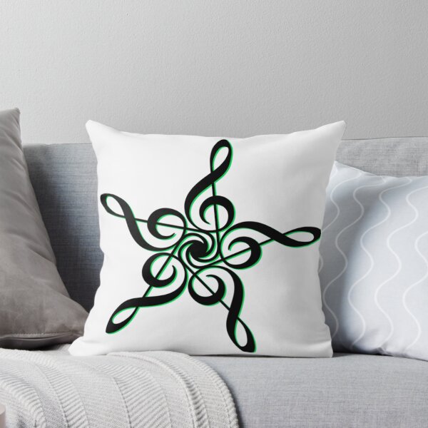 Item preview, Treble Clef Star - Music designed and sold by Sarcasmagic.