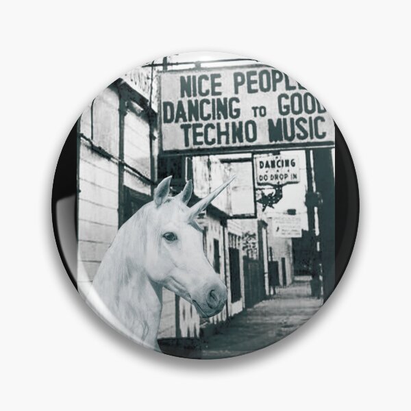 Item preview, Unicorn Searching for Techno Club designed and sold by DFerraz.