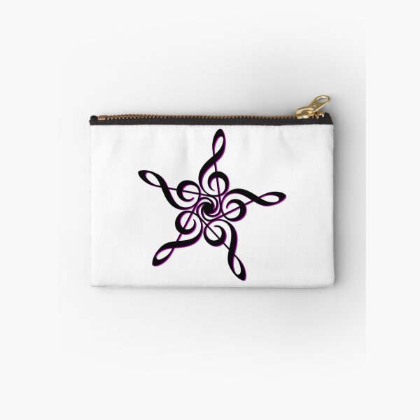 Aperçu de l'œuvre Treble Clef Star - Musique (Violet) créée et vendue par Sarcasmagic.
