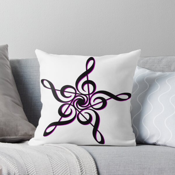 Item preview, Treble Clef Star - Music (Purple) designed and sold by Sarcasmagic.