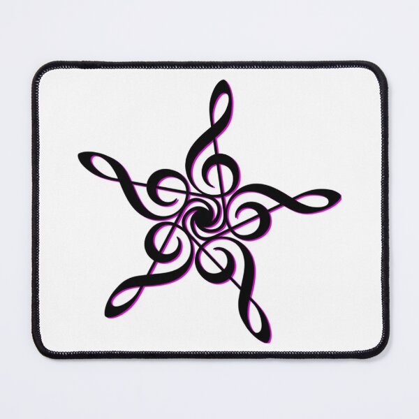 Item preview, Treble Clef Star - Music (Purple) designed and sold by Sarcasmagic.