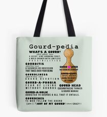 Gourd-pedia What's a Gourd Totes and Pillows Color 1 Tote Bag